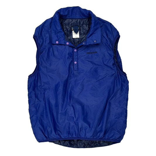 Patagonia Gilet - Large Blue Polyester