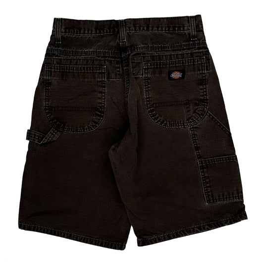 Dickies Carpenter Shorts - 30W 11L Brown Cotton