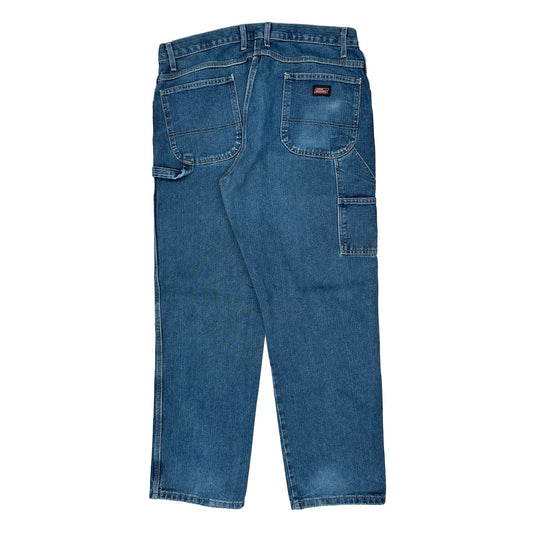 Dickies Carpenter Jeans - 36W 33L Blue Cotton