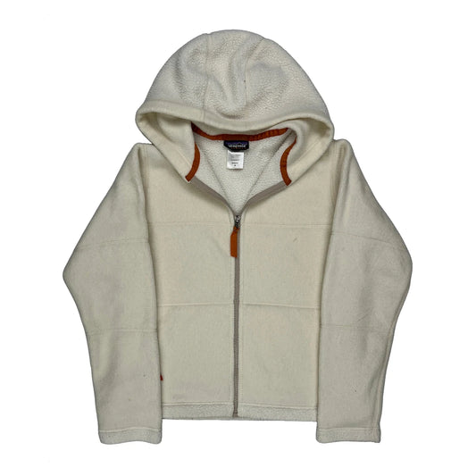 Made In USA Synchilla Patagonia Fleece - Medium Cream Polyester