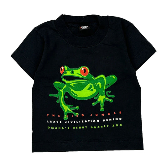 Age 2-4 Omaha'S Henry Doorly Zoo Screen Stars Graphic T-Shirt - 3XS Black Cotton Blend