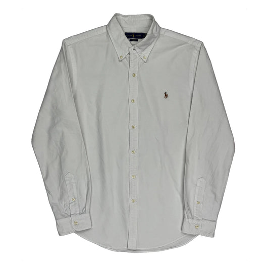 Ralph Lauren Slim Fit Shirt - No Size White Cotton