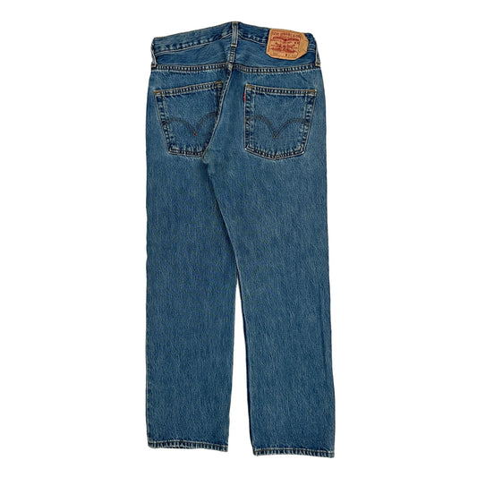 501 Levis Jeans - 32W 30L Blue Denim