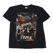  Vintage black Aerosmith 2006 Tour Anvil T-Shirt - mens large