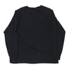 Vintage black Back to the Future Fruit Of The Loom Long Sleeve T-Shirt - mens medium