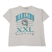  Vintage grey Florida Marlins Salem T-Shirt - mens x-large