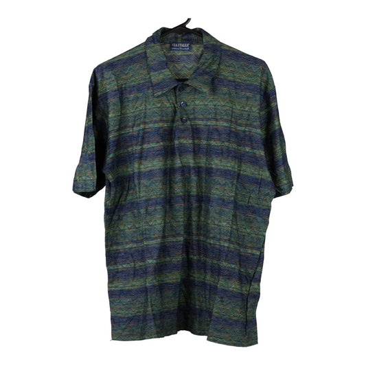 Vintage blue Unbranded Polo Shirt - mens xx-large