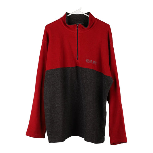 Vintage red Real Men Unbranded Fleece - mens xx-large