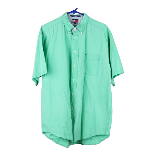 Vintage green Tommy Hilfiger Shirt - mens large