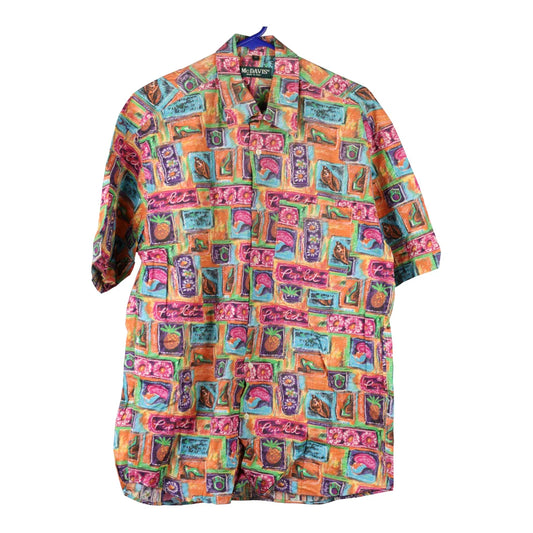 Vintage multicoloured Unbranded Patterned Shirt - mens medium