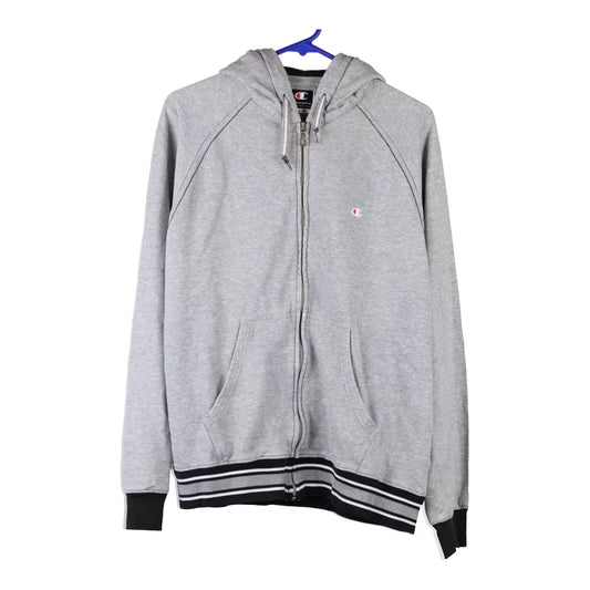 Vintage grey Champion Hoodie - mens x-large
