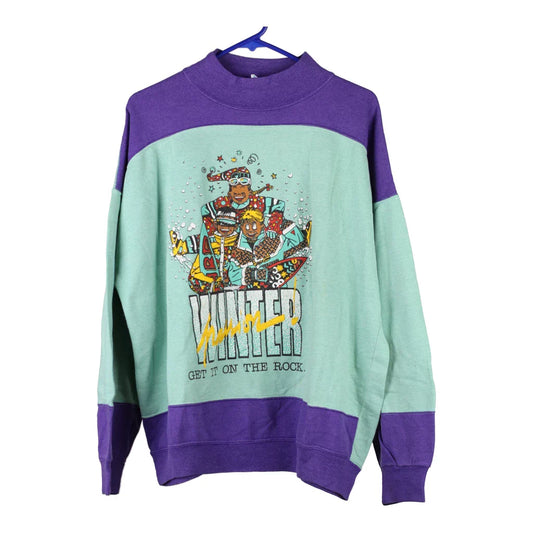 Vintage block colour Unbranded Sweatshirt - mens large