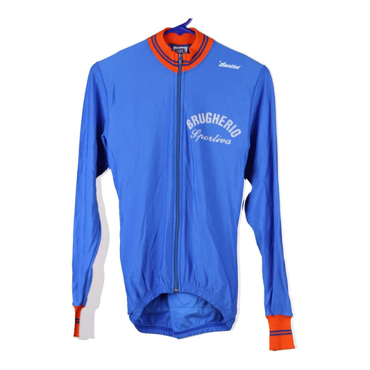 Vintage blue Santini Brugherio Unbranded Track Jacket - mens small