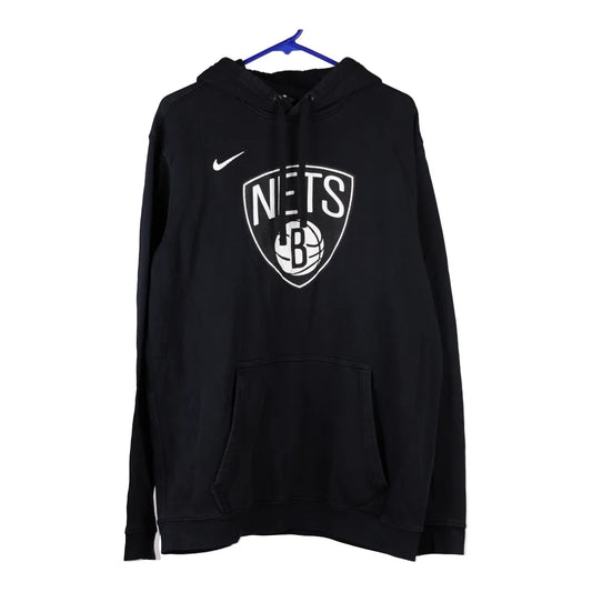 Vintage black Nets Nike Hoodie - mens x-large