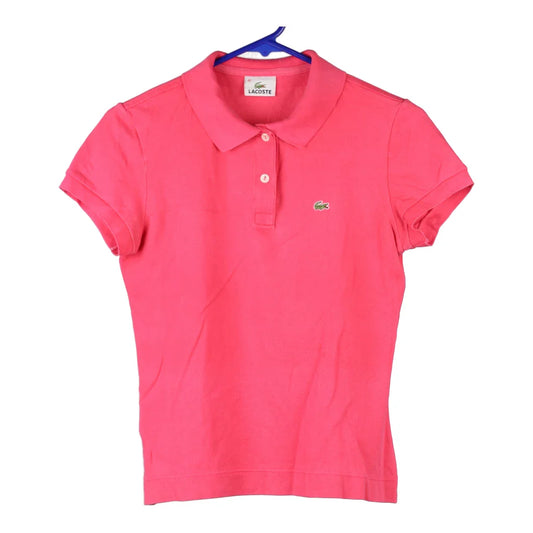 Vintage pink Lacoste Polo Shirt - womens x-small
