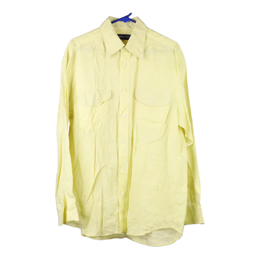 Vintage yellow Herman and Son's Unbranded Shirt - mens medium