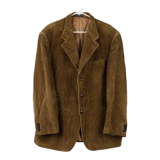 Vintage brown Ugo Fabiani Cord Jacket - mens x-large
