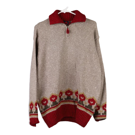 Vintage brown Kappa Jumper - mens large