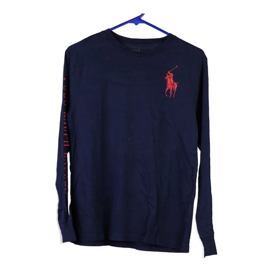 Vintage navy Age 12-13 Ralph Lauren Long Sleeve Top - boys large