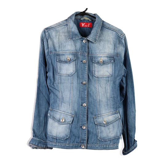 Vintage blue Unbranded Denim Jacket - womens medium