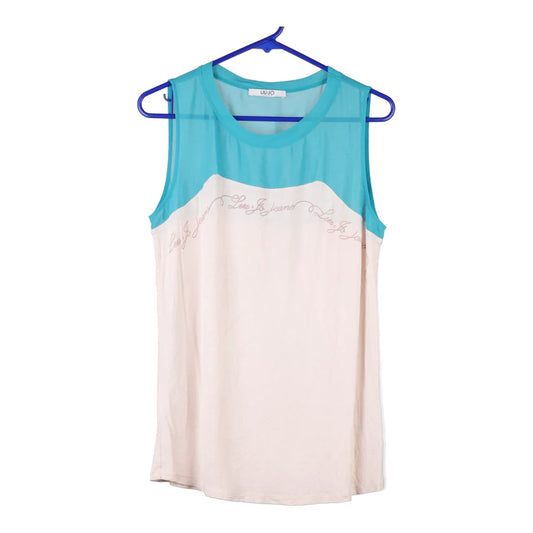 Vintage white Liu Jo Vest - womens medium