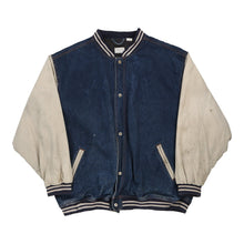  Vintage blue Unbranded Varsity Jacket - mens xx-large
