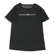  Vintage black Emporio Armani T-Shirt - womens large