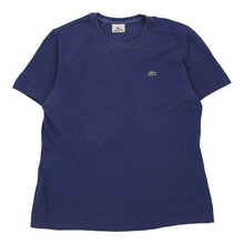  Vintage blue Lacoste T-Shirt - womens x-large