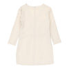 Elisabetta Franchi Mini Dress - Small Cream Polyester mini dress Elisabetta Franchi   