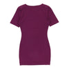 Unbranded T-Shirt Dress - Small Purple Cotton t-shirt dress Unbranded   