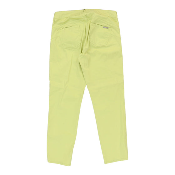 Liu Jo Trousers - 35W UK 14 Green Cotton Blend trousers Liu Jo   