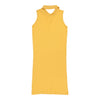 Unbranded Polo Dress - Medium Yellow Cotton polo dress Unbranded   