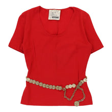  Cheap & Chic Moschino Top - Small Red Cotton Blend top Cheap & Chic Moschino   