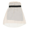 Unbranded Strapless Dress - Small White Polyester strapless dress Unbranded   