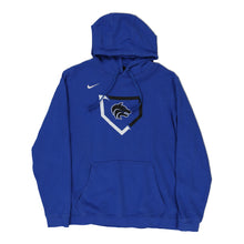  Nike Hoodie - XL Blue Cotton Blend - Thrifted.com