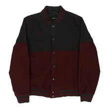 Urban Men Varsity Jacket - Large Red Polyester Blend varsity jacket Urban Men   