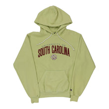  South Caroline University Champion College Hoodie - Small Green Cotton Blend - Thrifted.com