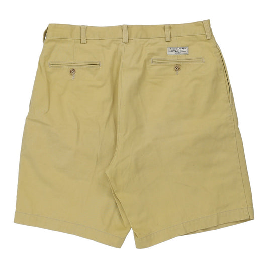 Vintage Tyler Short Ralph Lauren Chino Shorts - 34W 10L Yellow Cotton