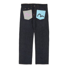  Vintage dark wash Evisu Jeans - mens 44" waist