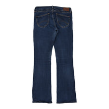  Tommy Hilfiger Denim Flared Jeans - 32W UK 10 Blue Cotton - Thrifted.com