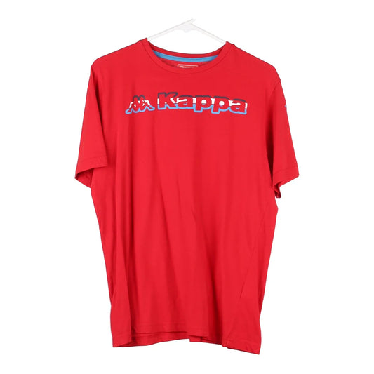 Vintage red Kappa T-Shirt - mens medium