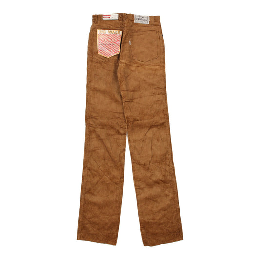 Vintage brown Carrera Cord Trousers - womens 28" waist