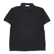  Conte Of Florence Polo Shirt - Small Black Cotton - Thrifted.com