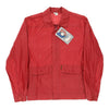 Mash Jacket - Medium Red Cotton - Thrifted.com