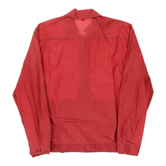 Mash Jacket - Medium Red Cotton - Thrifted.com
