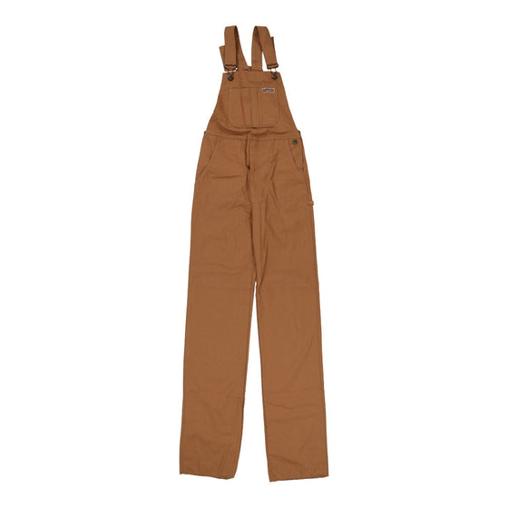 Mash Dungarees - 26W UK 8 Beige Cotton - Thrifted.com