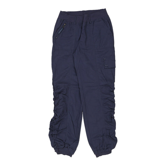 Vintage blue Melo E Grano Trousers - womens xx-large