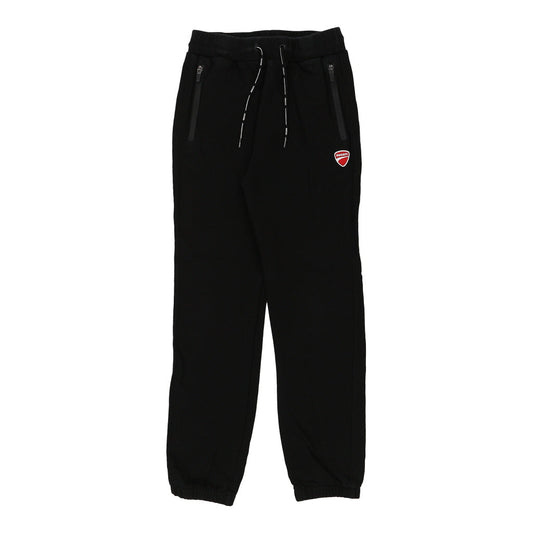 Vintage black Age 12-13 Ducati Joggers - boys large