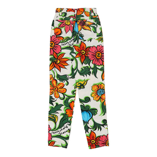 Vintage multicoloured Made in Italy Moschino Jeans - womens 24" waist