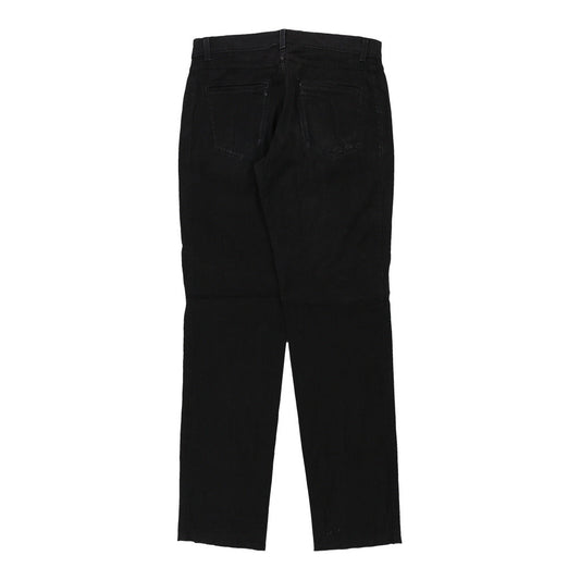 Vintage black Trussardi Trousers - mens 32" waist